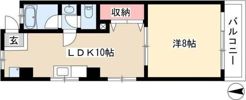高見かえでビルの間取り画像