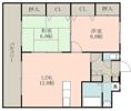 フラワーヒルズの間取り画像