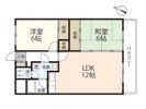 第2コーポ田中の間取り画像