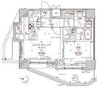 ディアレイシャス北千住の間取り画像
