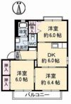 バリュージュ七日市 B棟の間取り画像