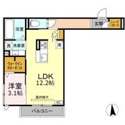 (仮称)D-ROOM中島の間取り画像