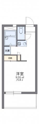 レオパレス北初富の間取り画像