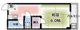 マンションベガの間取り画像
