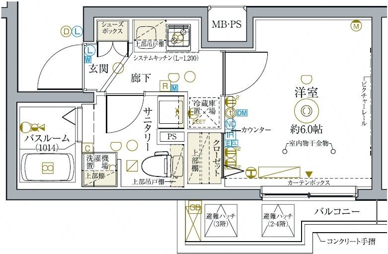 間取図