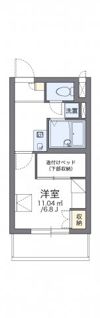 レオパレスヴィルヌーブ川崎Aの間取り画像