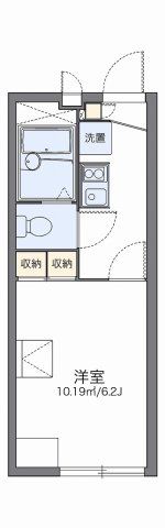 レオパレスシエナ九品寺Ⅱの間取り画像