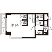 ロイヤルヒルズ上杉Ⅱの間取り画像