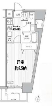 カーサラスク目白台の間取り画像