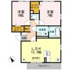 サンパティークの間取り画像