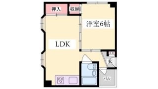 グランディア六甲道駅前の間取り画像