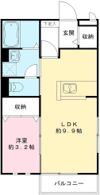 アムールの間取り画像