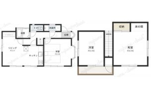 小手指ガーデン戸建の間取り画像