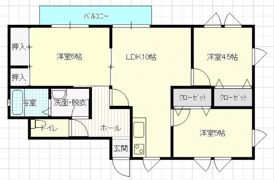 ガーデンプレイス本庄Dの間取り画像