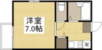 コーポユーカリの間取り画像