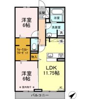 メゾンルミエールの間取り画像