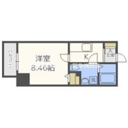 R SQUARE 東天満の間取り画像