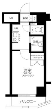 ソアブール三田の間取り画像