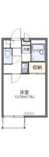 レオパレス山科椥辻の間取り画像