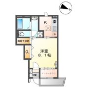 北区今羽町アパート新築工事の間取り画像