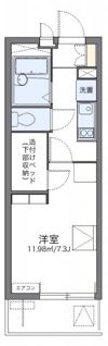 レオパレスグランデール北町の間取り画像
