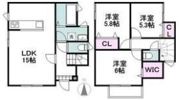 グランフォルク下小出の間取り画像