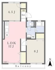 第二松沢ハイツⅢの間取り画像