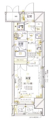 パレステュディオ神田神保町の間取り画像