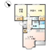 アリスタウンの間取り画像