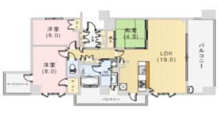 ザ・パークハウス芦屋春日町の間取り画像