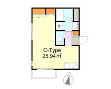 ヒューマンパレス与野の間取り画像