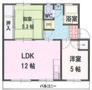 三光町団地2号棟の間取り画像