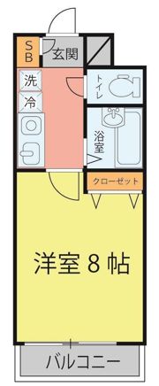HIKOハイツの間取り画像