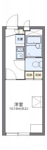 レオパレスヴィラ曽根Bの間取り画像