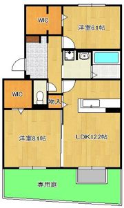 D-ROOM中井の間取り画像
