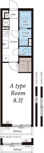 リブリ・June KALUNASIAの間取り画像