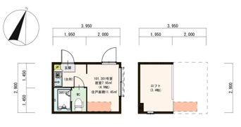 ホットハウス小岩の間取り画像