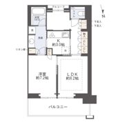 グラングリーン大阪 THE NORTH RESIDENCEの間取り画像
