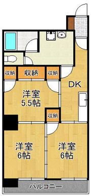 グラシアス砂津の間取り画像