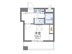 レオパレスアストラーレ茶屋町東の間取り画像