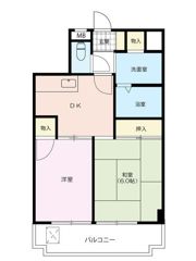 アセット市川の間取り画像