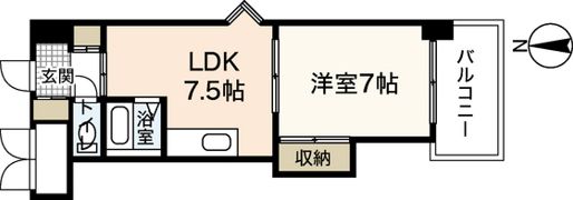 ミッションデルタの間取り画像