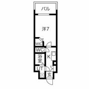 ミラージュパレス難波幸町の間取り画像