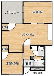 マンション松原の間取り画像