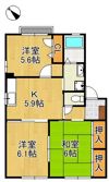 サイドパーク本城II A・Bの間取り画像