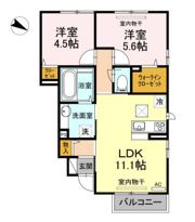 Casa superiorの間取り画像