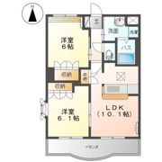 アベニール弐番館の間取り画像