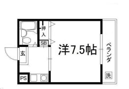 聚楽PATIOの間取り画像