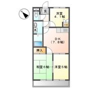 スペリオルKの間取り画像