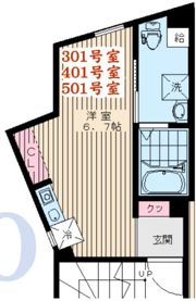 クレドコート荻窪の間取り画像